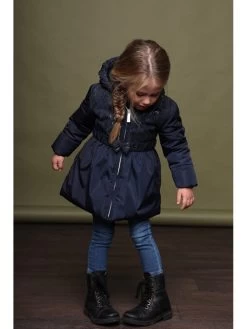 Winterjas "Bailey" Donkerblauw -Babyproduct winkel le chic winterjas bailey donkerblauw 2