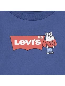 Sweatshirt Blauw -Babyproduct winkel levis kids sweatshirt blauw 3