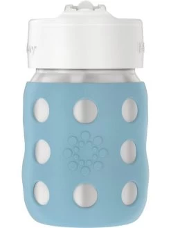 Babyfles Met Wijde Hals Blauw - 235 Ml -Babyproduct winkel lifefactory babyfles met wijde hals blauw 235 ml 3