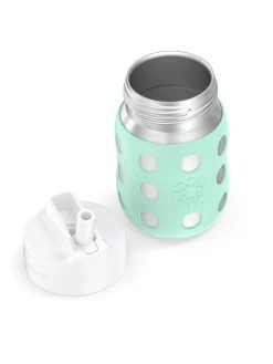 Babyfles Met Wijde Hals Groen - 235 Ml -Babyproduct winkel lifefactory babyfles met wijde hals groen 235 ml 4