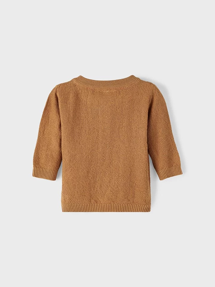 Lil Atelier Vest "Dija" Lichtbruin 2 Lil Atelier Vest "Dija" Lichtbruin - Afbeelding 2