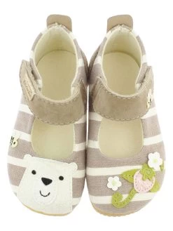 Living Kitzbühel Pantoffels "Beer & Aardbei" Beige