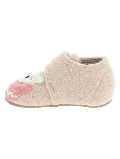 Living Kitzbühel Pantoffels "Beer" Beige -Babyproduct winkel living kitzbuhel pantoffels beer beige 2