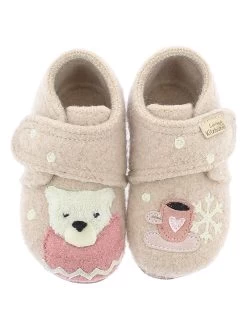 Living Kitzbühel Pantoffels "Beer" Beige