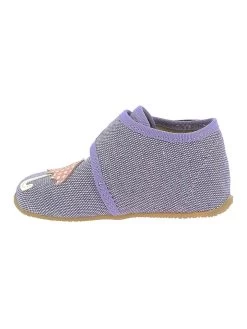 Living Kitzbühel Pantoffels "Kat & Paraplu" Paars -Babyproduct winkel living kitzbuhel pantoffels kat and paraplu paars 2