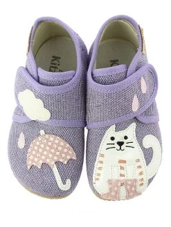 Living Kitzbühel Pantoffels "Kat & Paraplu" Paars