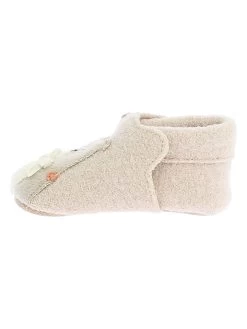 Living Kitzbühel Pantoffels ""Newborn" Beer" Beige -Babyproduct winkel living kitzbuhel pantoffels newborn beer beige 2