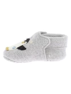 Living Kitzbühel Pantoffels ""Newborn" Pinguïns" Grijs -Babyproduct winkel living kitzbuhel pantoffels newborn pinguins grijs 2