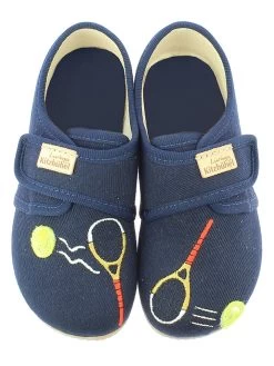 Living Kitzbühel Pantoffels "Tennis" Donkerblauw