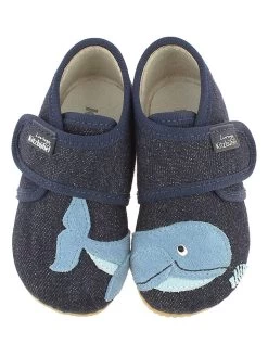 Living Kitzbühel Pantoffels "Walvis" Grijs