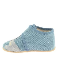 Living Kitzbühel Pantoffels "Walvis" Lichtblauw -Babyproduct winkel living kitzbuhel pantoffels walvis lichtblauw 2