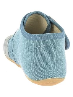 Living Kitzbühel Pantoffels "Walvis" Lichtblauw -Babyproduct winkel living kitzbuhel pantoffels walvis lichtblauw 3