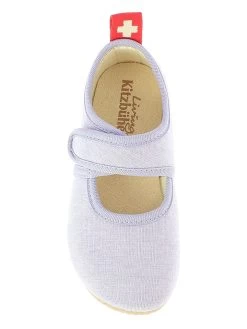 Living Kitzbühel Pantoffels "Zwitsers Kruis" Lichtblauw -Babyproduct winkel living kitzbuhel pantoffels zwitsers kruis lichtblauw 2