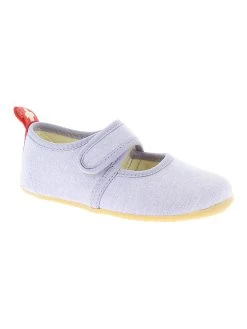 Living Kitzbühel Pantoffels "Zwitsers Kruis" Lichtblauw