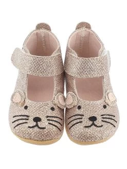 Living Kitzbühel Wolvilten Pantoffels "Muis" Lichtblauw