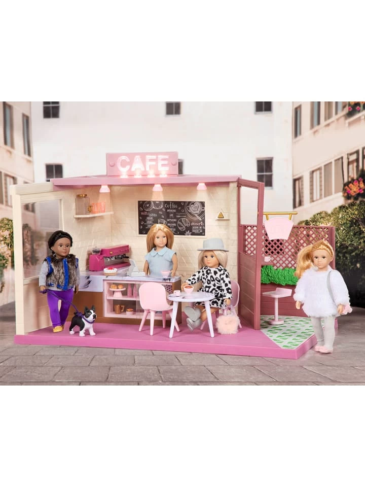 Poppenhuis "Café Met Terras" - Vanaf 3 Jaar 2 Poppenhuis "Café Met Terras" - Vanaf 3 Jaar - Afbeelding 2