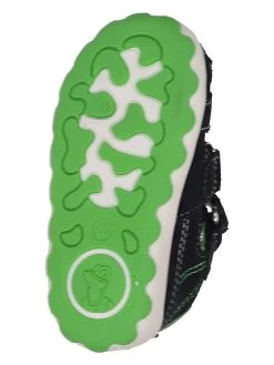 Lurchi Leren Enkelsandalen "Iki" Zwart/groen -Babyproduct winkel lurchi leren enkelsandalen iki zwart groen 5