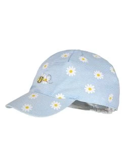 Maximo Pet "Flower" Lichtblauw/wit