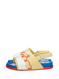 Melissa Sandalen Beige/wit/lichtblauw -Babyproduct winkel melissa sandalen beige wit lichtblauw 2