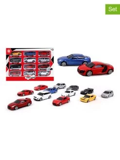 12-delige Set: Auto's "Turbo Challenge" - Vanaf 3 Jaar