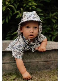 Mikk-Line Pet Met Nekbescherming Grijs -Babyproduct winkel mikk line pet met nekbescherming grijs 4