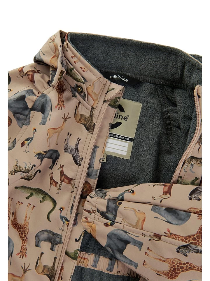 Mikk-Line Softshelljas Lichtbruin 3 Mikk-Line Softshelljas Lichtbruin - Afbeelding 3