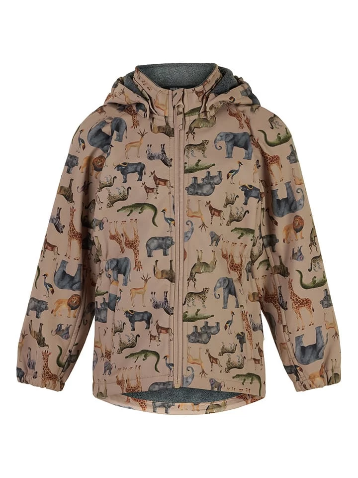 Mikk-Line Softshelljas Lichtbruin 1 Mikk-Line Softshelljas Lichtbruin