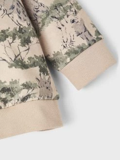 NAME IT Sweatshirt "Damian" Beige -Babyproduct winkel name it sweatshirt damian beige 3