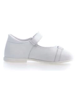 Naturino Leren Ballerina's Wit -Babyproduct winkel naturino leren ballerinas wit 2