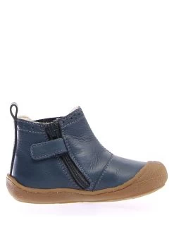 Naturino Leren Boots "War" Blauw -Babyproduct winkel naturino leren boots war blauw 3