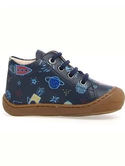 Naturino Leren Loopleerschoenen "Cocoon" Donkerblauw -Babyproduct winkel naturino leren loopleerschoenen cocoon donkerblauw 2