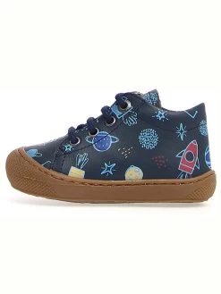 Naturino Leren Loopleerschoenen "Cocoon" Donkerblauw