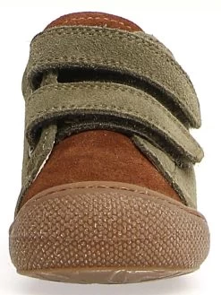 Naturino Leren Loopleerschoenen "Cocoon" Kaki -Babyproduct winkel naturino leren loopleerschoenen cocoon kaki 3