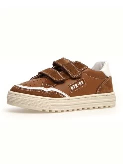Naturino Leren Sneakers "Ariton" Lichtbruin -Babyproduct winkel naturino leren sneakers ariton lichtbruin 4