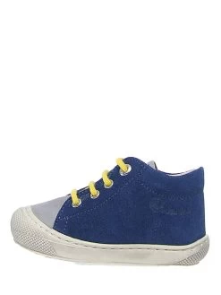 Naturino Leren Sneakers Donkerblauw/grijs