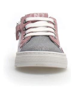 Naturino Leren Sneakers Wit/grijs -Babyproduct winkel naturino leren sneakers wit grijs 2
