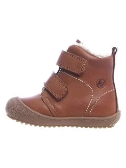 Naturino Leren Winterboots "Bubble" Bruin