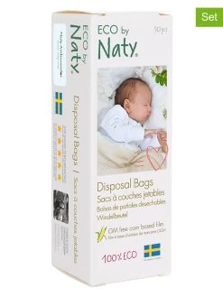 5-delige Set: Luierzakjes "Nappy" - 5x 50 Stuks