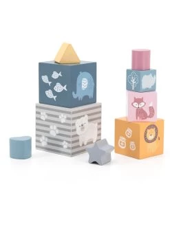 New Classic Toys® Sorteer- & Stapelkubussen - Vanaf 12 Maanden