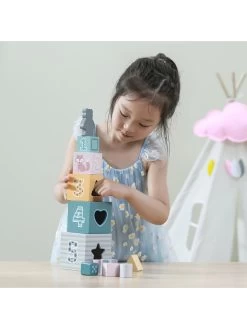 New Classic Toys® Sorteer- & Stapelkubussen - Vanaf 12 Maanden -Babyproduct winkel new classic toys sorteer and stapelkubussen vanaf 12 maanden 6