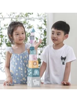 New Classic Toys® Sorteer- & Stapelkubussen - Vanaf 12 Maanden -Babyproduct winkel new classic toys sorteer and stapelkubussen vanaf 12 maanden 8