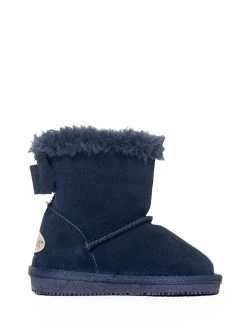 Leren Boots "Elwha" Donkerblauw -Babyproduct winkel nicebay leren boots elwha donkerblauw 3