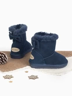 Leren Boots "Elwha" Donkerblauw -Babyproduct winkel nicebay leren boots elwha donkerblauw 5