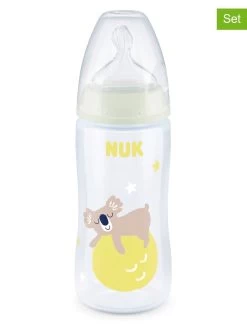 NUK 2-delige Babyflessenset "First Choice+" Meerkleurig - 300 Ml