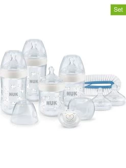 NUK 9-delige Babyflessenset "Natur Sense Perfect Start" Transparant