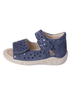 Leren Sandalen "Taya" Donkerblauw