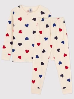 PETIT BATEAU Pyjama Beige/meerkleurig