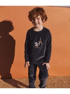 PETIT BATEAU Pyjama Zwart