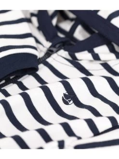 PETIT BATEAU Sweatvest Wit/donkerblauw -Babyproduct winkel petit bateau sweatvest wit donkerblauw 3