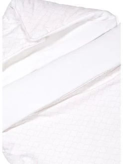 Voetenzak Wit/lichtroze - (L)77 X (B)40 Cm -Babyproduct winkel poetree kids voetenzak wit lichtroze l 77 x b 40 cm 2